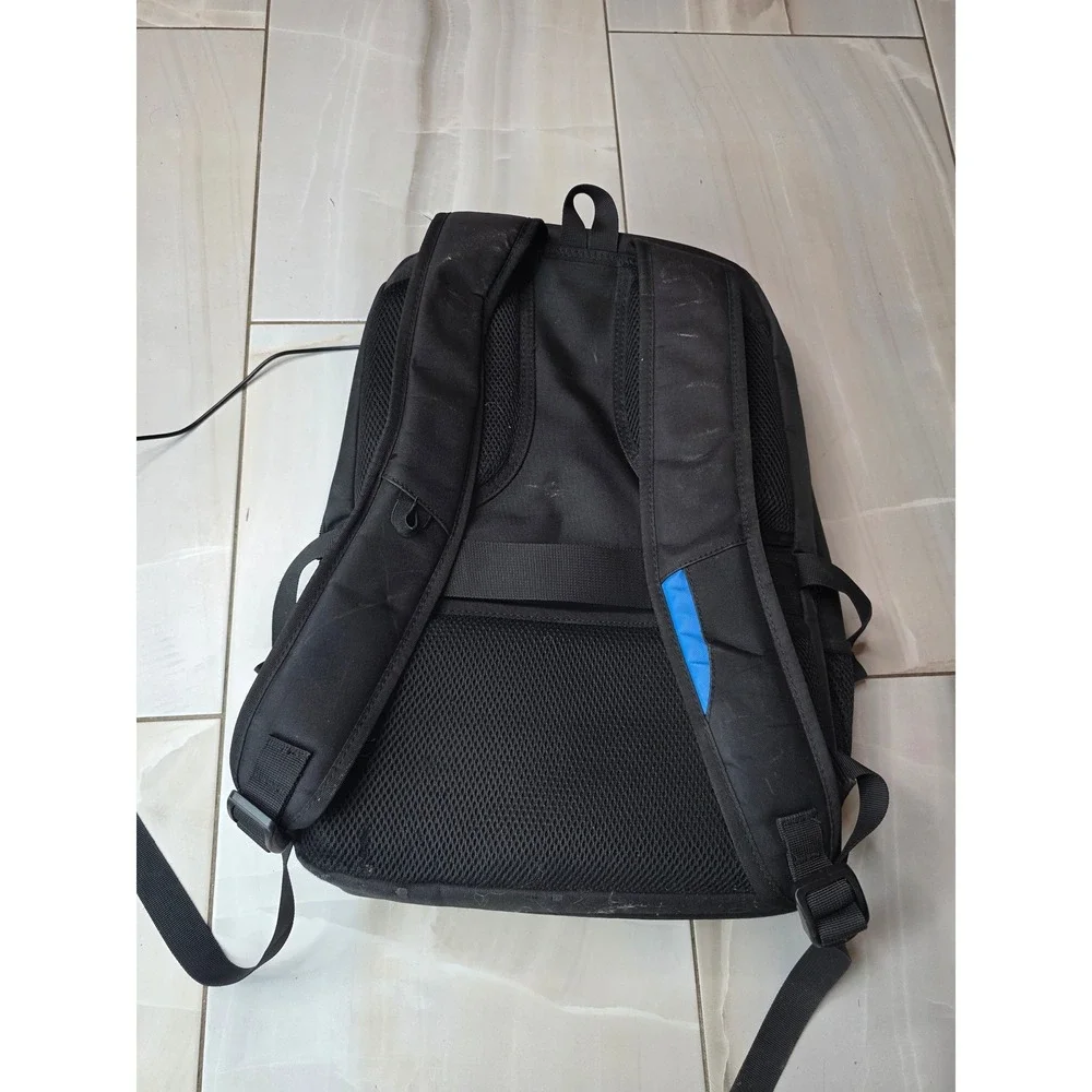 Ouslang Black Laptop Backpack Multi-Compartment Travel School Bag 18in